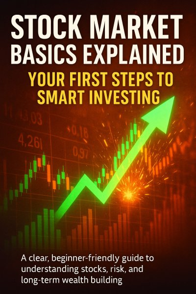 'Cover von Stock Market Basics Explained: Your First Steps to Smart Investing'-Cover