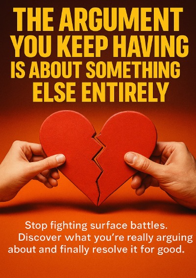 'Cover von The Argument You Keep Having Is About Something Else Entirely'-Cover