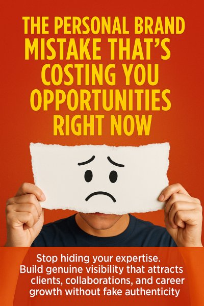 'Cover von The Personal Brand Mistake That’s Costing You Opportunities Right Now'-Cover