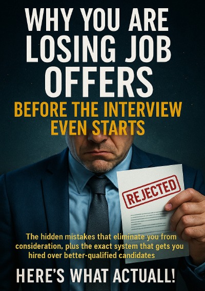 'Cover von Why You Are Losing Job Offers Before the Interview Even Starts'-Cover
