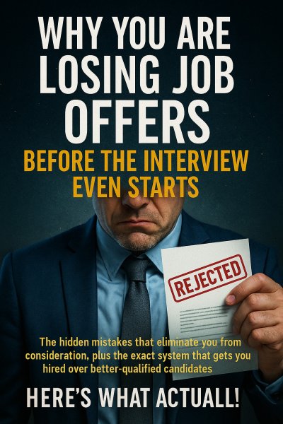'Cover von Why You Are Losing Job Offers Before the Interview Even Starts'-Cover