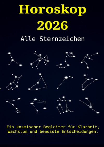 'Cover von Horoskop 2026 – Alle Sternzeichen'-Cover