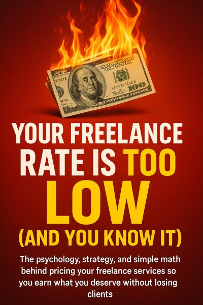 'Cover von Your Freelance Rate Is Too Low (And You Know It)'-Cover