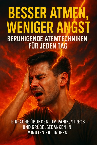 'Cover von Besser Atmen, Weniger Angst: Beruhigende Atemtechniken für jeden Tag'-Cover