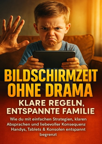 'Cover von Bildschirmzeit ohne Drama: Klare Regeln, entspannte Familie'-Cover