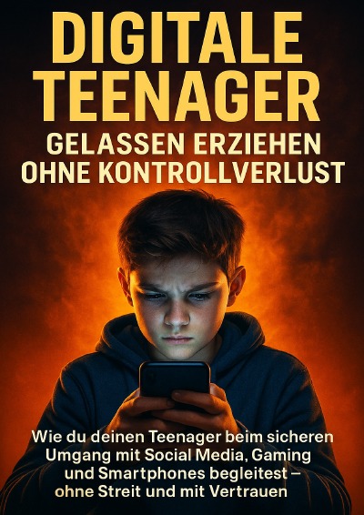 'Cover von Digitale Teenager: Gelassen erziehen ohne Kontrollverlust'-Cover