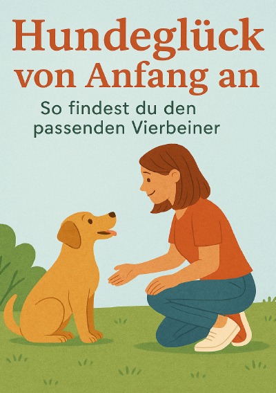 'Cover von Hundeglück von Anfang an – So findest du den passenden Vierbeiner'-Cover