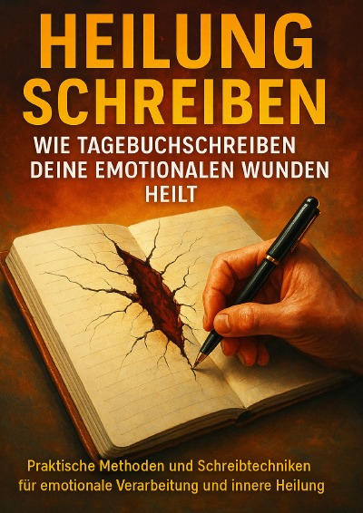 'Cover von Heilung Schreiben: Wie Tagebuchschreiben Deine Emotionalen Wunden Heilt'-Cover