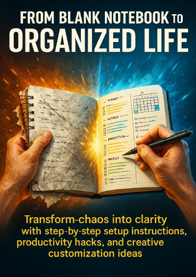 'Cover von From Blank Notebook to Organized Life'-Cover