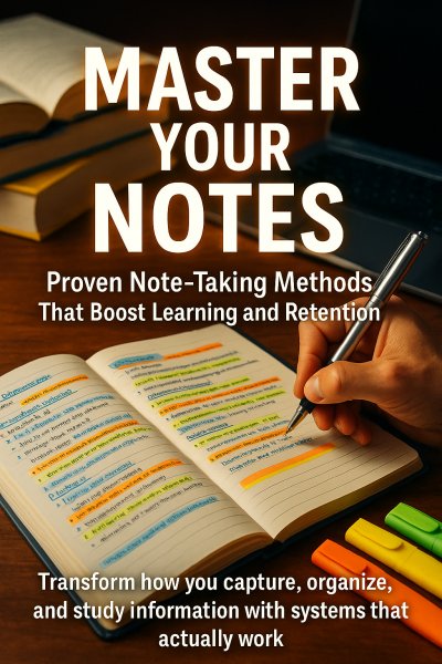 'Cover von Master Your Notes: Proven Note-Taking Methods That Boost Learning and Retention'-Cover