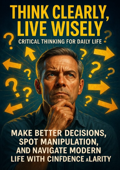 'Cover von Think Clearly, Live Wisely: Critical Thinking for Daily Life'-Cover