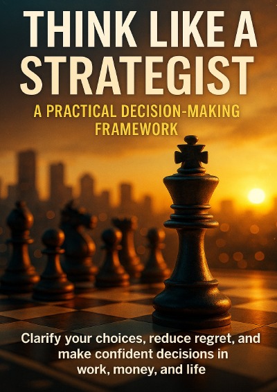 'Cover von Think Like a Strategist: A Practical Decision-Making Framework'-Cover