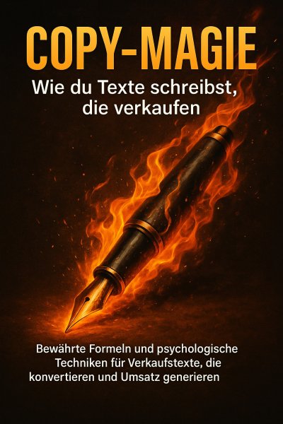 'Cover von Copy-Magie: Wie du Texte schreibst, die verkaufen'-Cover