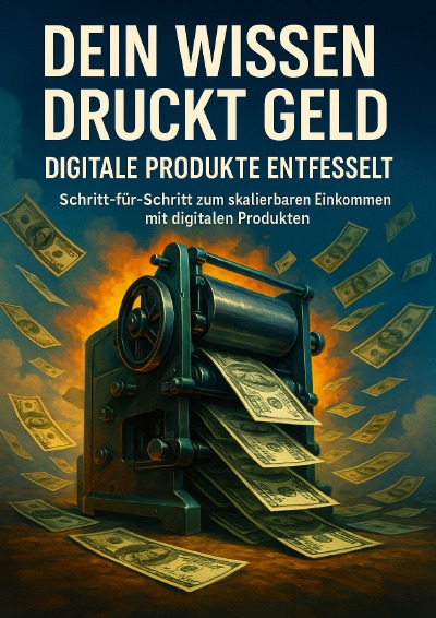 'Cover von Dein Wissen druckt Geld: Digitale Produkte entfesselt'-Cover