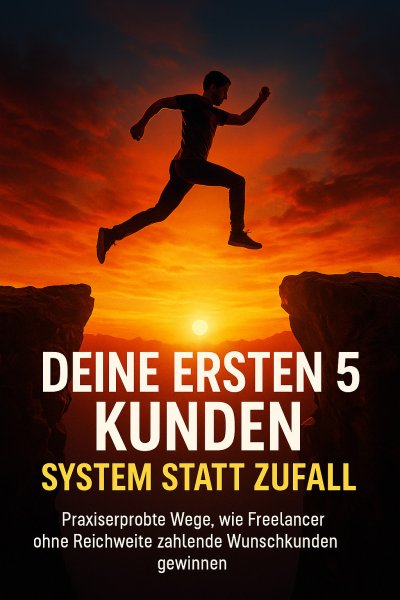 'Cover von Deine ersten 5 Kunden: System statt Zufall'-Cover