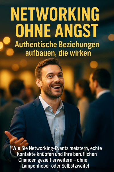 'Cover von Networking ohne Angst: Authentische Beziehungen aufbauen, die wirken'-Cover