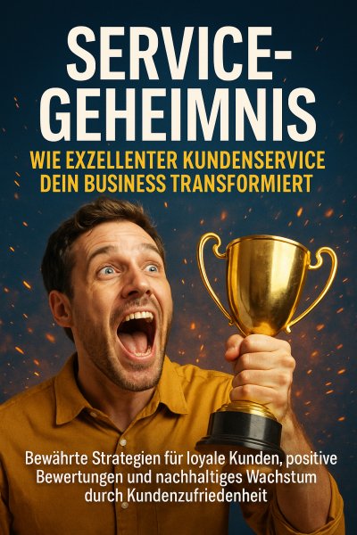 'Cover von Service-Geheimnis: Wie exzellenter Kundenservice dein Business transformiert'-Cover