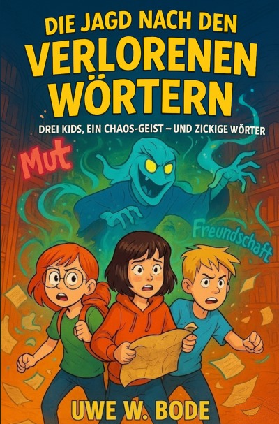 'Cover von Die Jagd nach den verlorenen Wörtern'-Cover