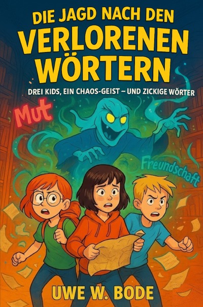 'Cover von Die Jagd nach den verlorenen Wörtern'-Cover