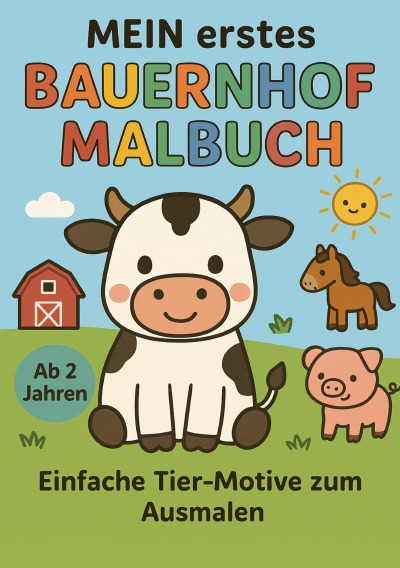 'Cover von MEIN erstes  Bauernhof Malbuch'-Cover