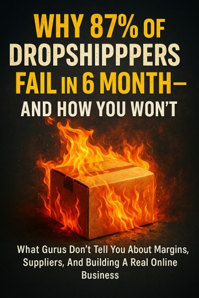 'Cover von Why 87% of Dropshippers Fail in 6 Months—And How You Won’t'-Cover