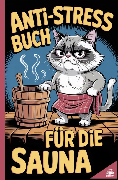 'Cover von Anti-Stress Buch für die Sauna'-Cover