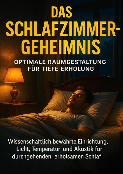 'Cover von Das Schlafzimmer-Geheimnis: Optimale Raumgestaltung für tiefe Erholung'-Cover