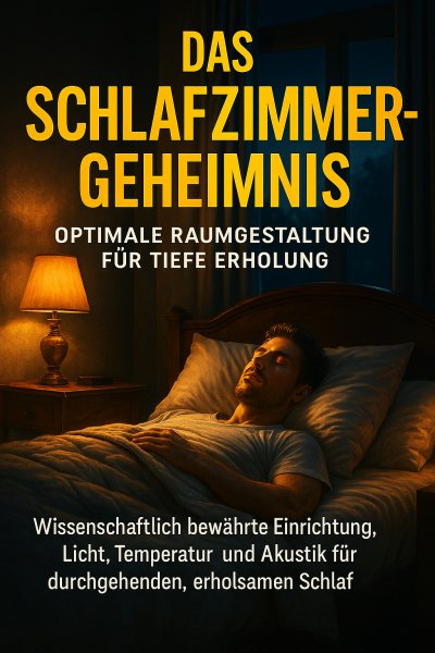 'Cover von Das Schlafzimmer-Geheimnis: Optimale Raumgestaltung für tiefe Erholung'-Cover
