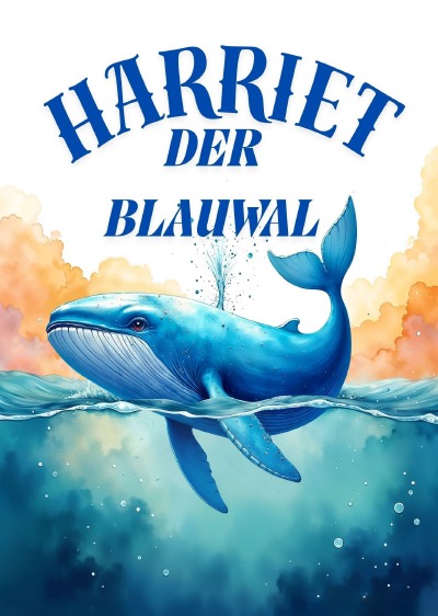 'Cover von Harriet der Blauwal'-Cover