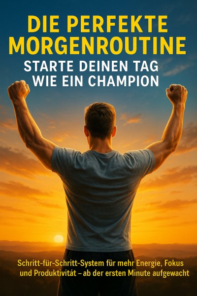 'Cover von Die perfekte Morgenroutine: Starte deinen Tag wie ein Champion'-Cover