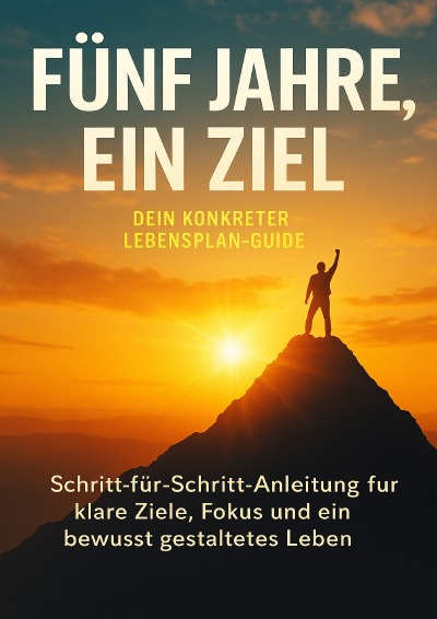 'Cover von Fünf Jahre, ein Ziel: Dein konkreter Lebensplan-Guide'-Cover
