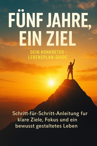 'Cover von Fünf Jahre, ein Ziel: Dein konkreter Lebensplan-Guide'-Cover