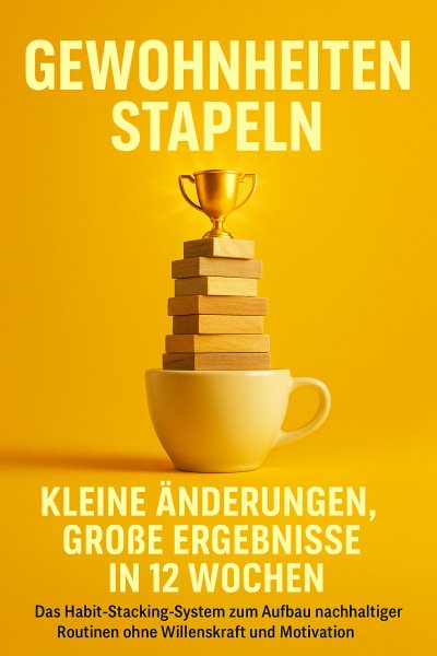 'Cover von Gewohnheiten stapeln: Kleine Änderungen, große Ergebnisse in 12 Wochen'-Cover