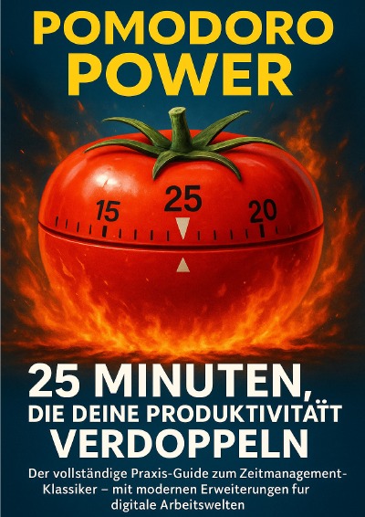 'Cover von Pomodoro Power: 25 Minuten, die deine Produktivität verdoppeln'-Cover