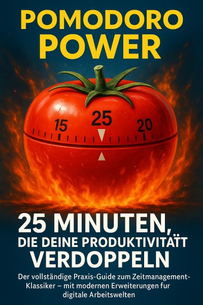 'Cover von Pomodoro Power: 25 Minuten, die deine Produktivität verdoppeln'-Cover