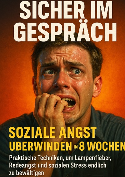 'Cover von Sicher im Gespräch: Soziale Angst überwinden in 8 Wochen'-Cover