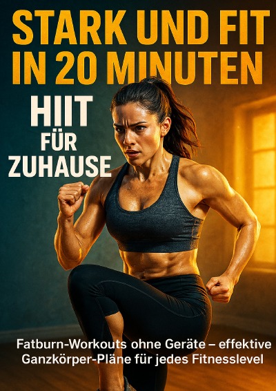 'Cover von Stark und fit in 20 Minuten: HIIT für Zuhause'-Cover