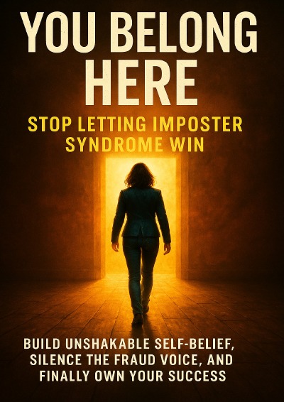 'Cover von You Belong Here: Stop Letting Imposter Syndrome Win'-Cover