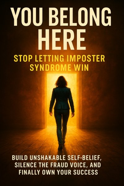 'Cover von You Belong Here: Stop Letting Imposter Syndrome Win'-Cover