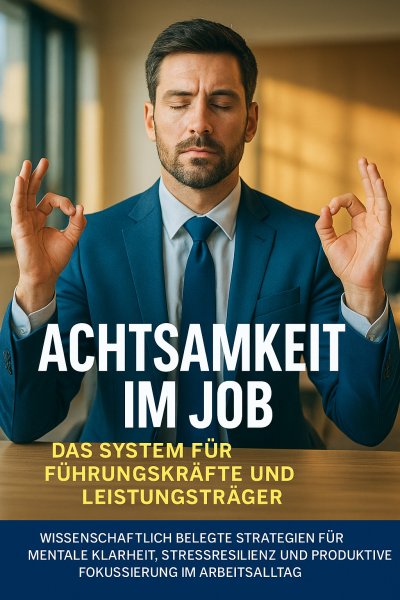 'Cover von Achtsamkeit im Job: Das System für Führungskräfte und Leistungsträger'-Cover