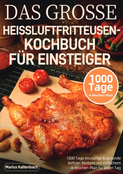'Cover von Das grosse heissluftfritteusen-kochbuch für einsteiger'-Cover