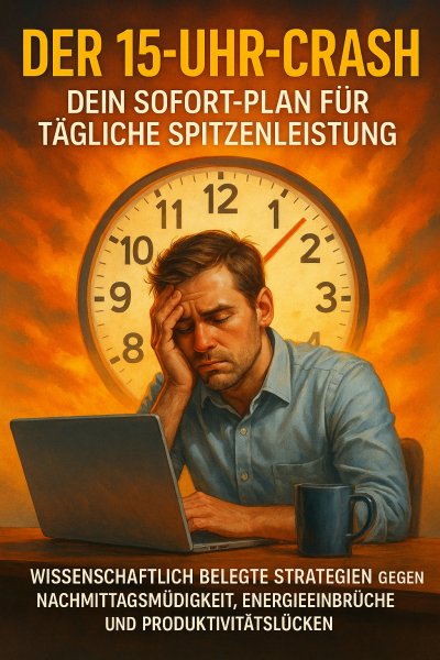 'Cover von Der 15-Uhr-Crash: Dein Sofort-Plan für tägliche Spitzenleistung'-Cover
