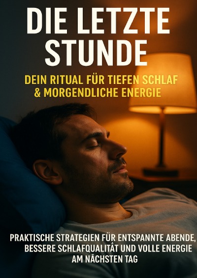 'Cover von Die letzte Stunde: Dein Ritual für tiefen Schlaf & morgendliche Energie'-Cover