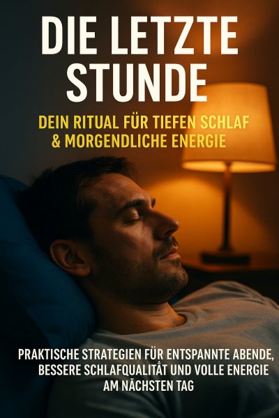 'Cover von Die letzte Stunde: Dein Ritual für tiefen Schlaf & morgendliche Energie'-Cover