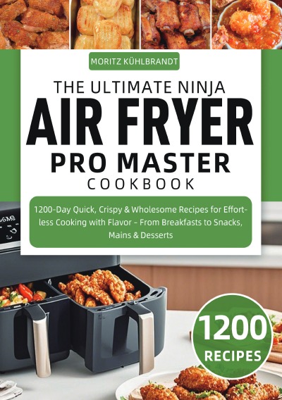 'Cover von The Ultimate Ninja Air Fryer Pro Master Cookbook'-Cover