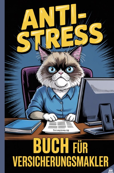 'Cover von Anti-Stress Buch für Versicherungsmakler'-Cover