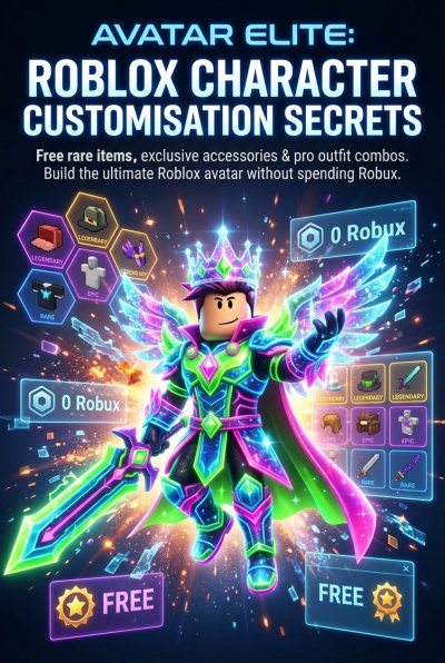 'Cover von Avatar Elite: Roblox Character Customisation Secrets'-Cover