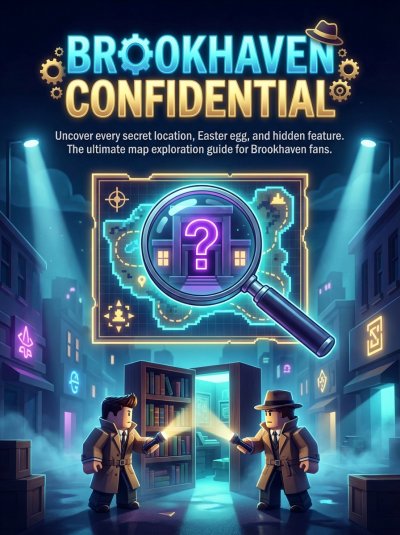 'Cover von Brookhaven Confidential: Secret Locations, Easter Eggs & Pro Tips'-Cover