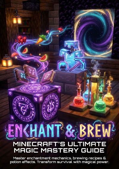 'Cover von Enchant & Brew: Minecraft’s Ultimate Magic Mastery Guide'-Cover