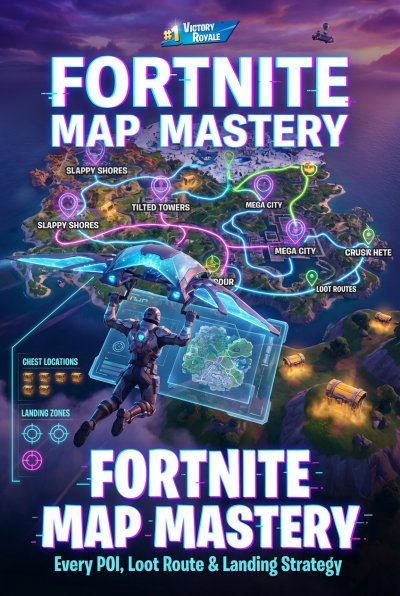 'Cover von Fortnite Map Mastery: Every POI, Loot Route & Landing Strategy'-Cover